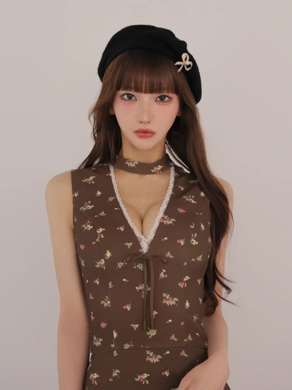 ブラウン　モデル：りり　身長：165cm　着用サイズ：Sサイズ