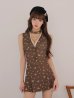 ブラウン　モデル：りり　身長：165cm　着用サイズ：Sサイズ