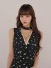 ブラック　モデル：りり　身長：165cm　着用サイズ：Sサイズ