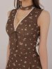 ブラウン　モデル：りり　身長：165cm　着用サイズ：Sサイズ