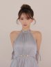 ブルーグレー　モデル：はな　身長：159cm　着用サイズ：Sサイズ
