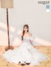 ホワイト　モデル：るりぴ　身長：165cm　着用サイズ：Sサイズ