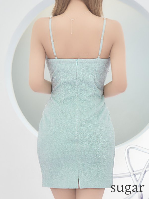 シルバーブルー モデル:如月れい 身長:156cm 着用サイズ:Sサイズ