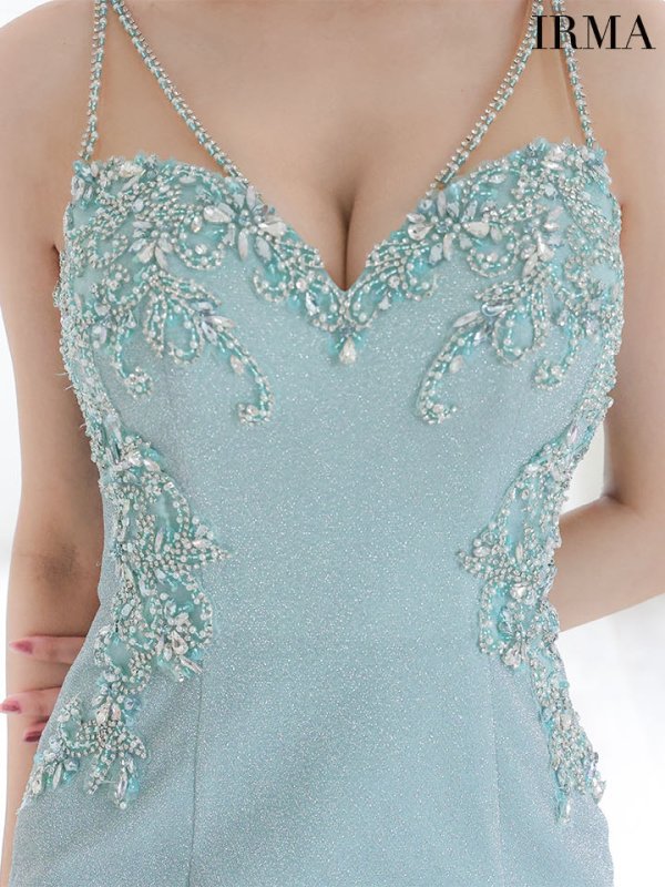 シルバーブルー モデル:まおちゃる 身長:158cm 着用サイズ:Sサイズ