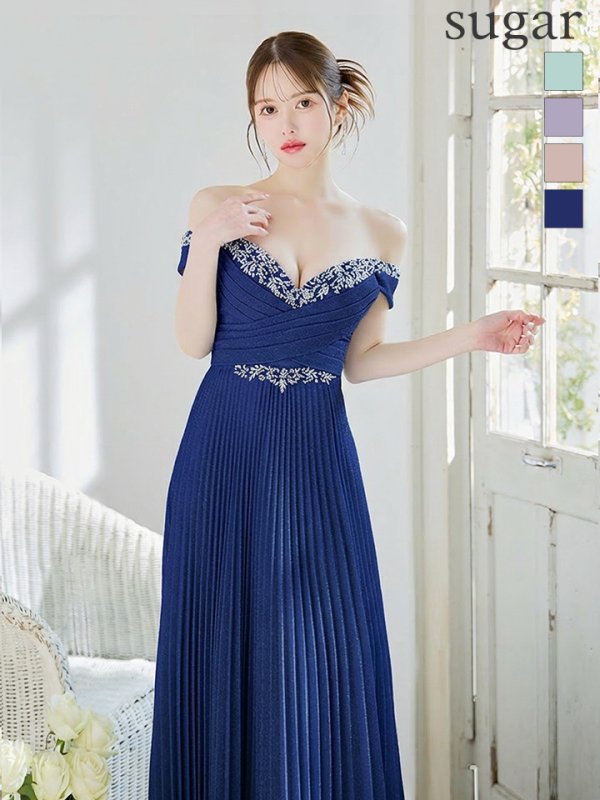 ダークブルー モデル：ゆめ　身長：160cm　着用サイズ：Mサイズ