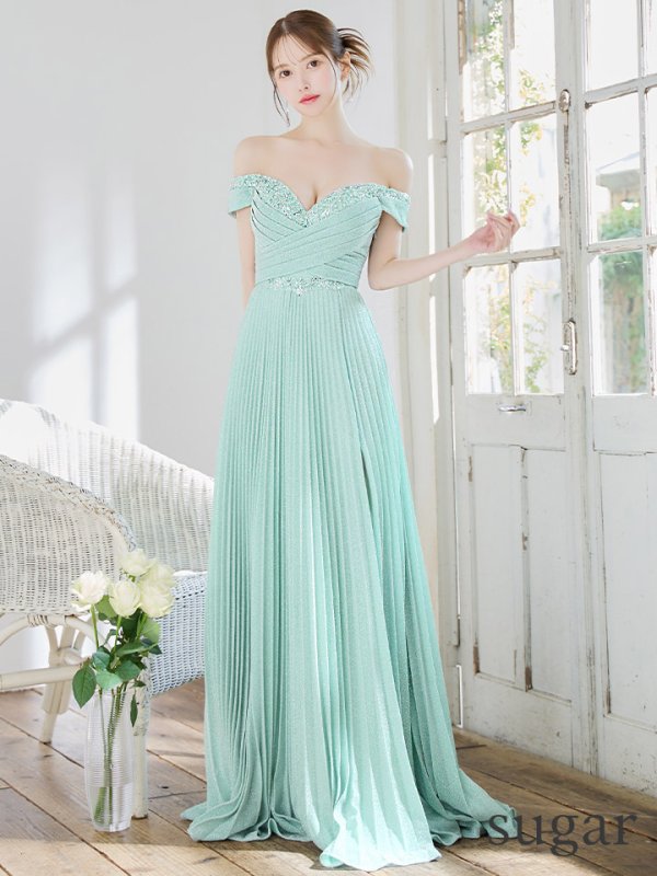 シルバーブルー モデル:ゆめ 身長:160cm 着用サイズ:Mサイズ