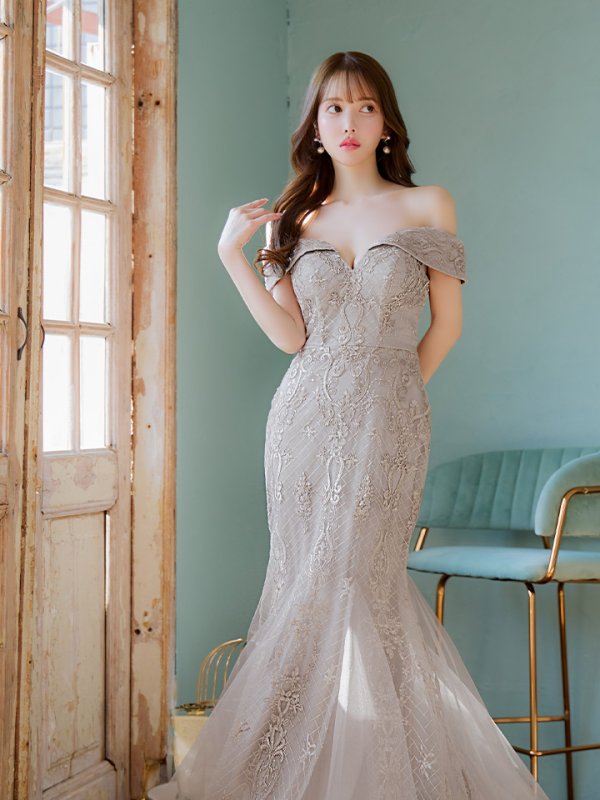 グレージュ モデル:ゆめ 身長:160cm 着用サイズ:Mサイズ