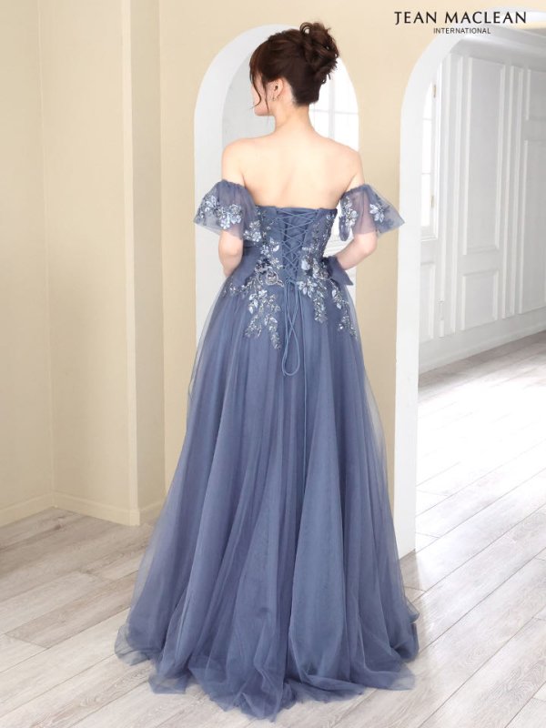 ブルーグレー モデル:ゆめ 身長:160cm 着用サイズ:Mサイズ