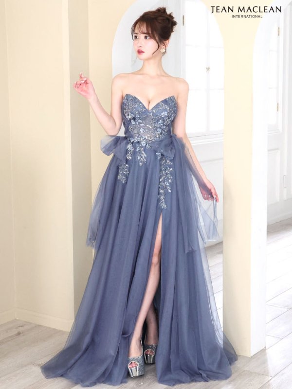 ブルーグレー モデル:ゆめ 身長:160cm 着用サイズ:Mサイズ