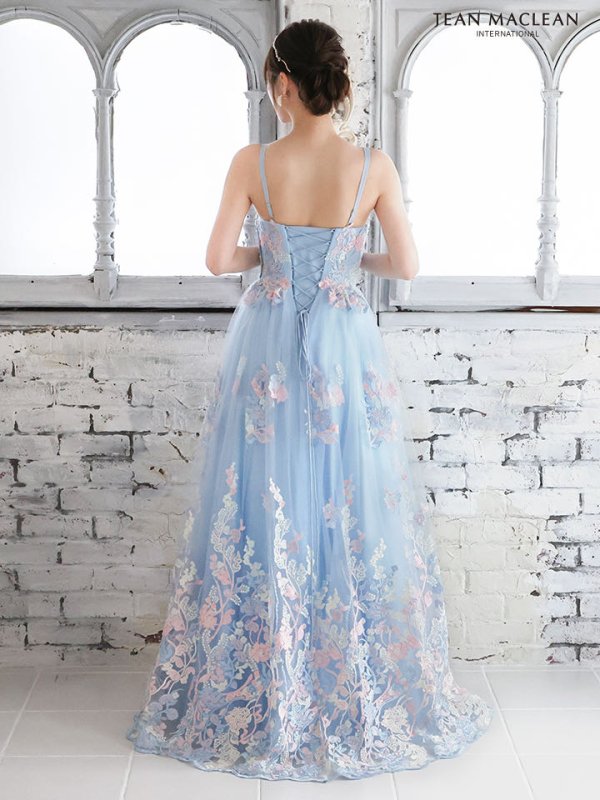 ブルー モデル:ゆめ 身長:160cm 着用サイズ:Mサイズ