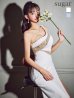 ホワイト　モデル：まおちゃる　身長：158cm　着用サイズ：Mサイズ