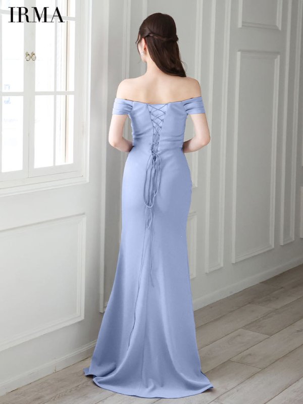 ブルー モデル:ももか 身長:156cm 着用サイズ:Mサイズ