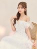 ホワイト　モデル：るりぴ　身長：165cm　着用サイズ：Sサイズ