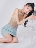 シルバーブルー モデル：まおちゃる　身長：158cm　着用サイズ：S