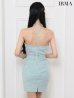 シルバーブルー モデル：まおちゃる　身長：158cm　着用サイズ：S