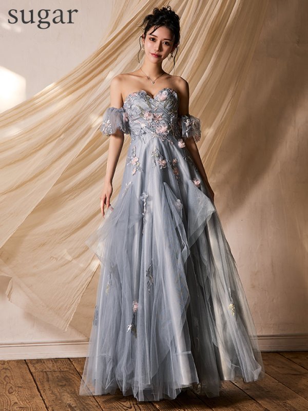 グレー モデル：ゆりお　身長：165cm　着用サイズ：Mサイズ