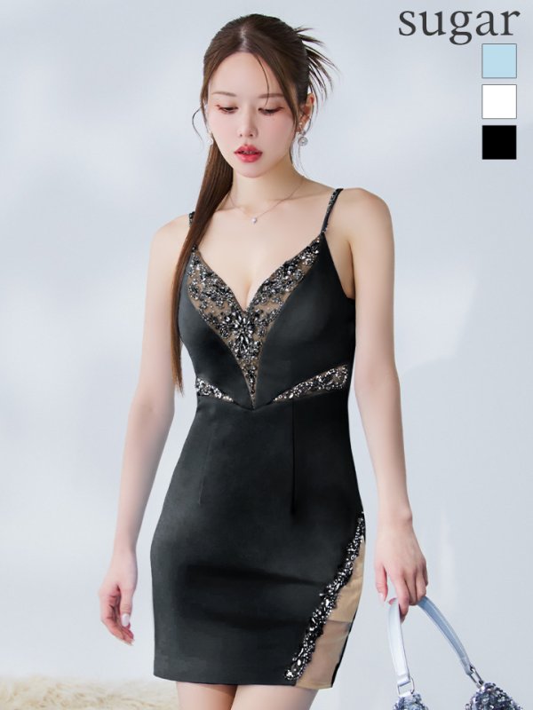 ブラック モデル：ゆめ　身長：160cm　着用サイズ：Sサイズ