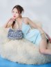 ライトブルー モデル：ゆめ　身長：160cm　着用サイズ：Sサイズ