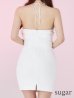 ホワイト　モデル：ゆめ　身長：160cm　着用サイズ：Sサイズ