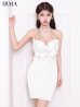 ホワイト　モデル：ももか　身長：156cm　着用サイズ：XSサイズ