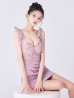 シェルピンク　モデル：まおちゃる　身長：158cm　着用サイズ：Sサイズ