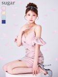 XSサイズあり【IRMA/イルマ】パフスリーブ付き/ 2way/ ラメニット/ ビジュー/ キャミソール/ ストレッチ/ タイト/ ミニドレス/ キャバドレス[OF2A]