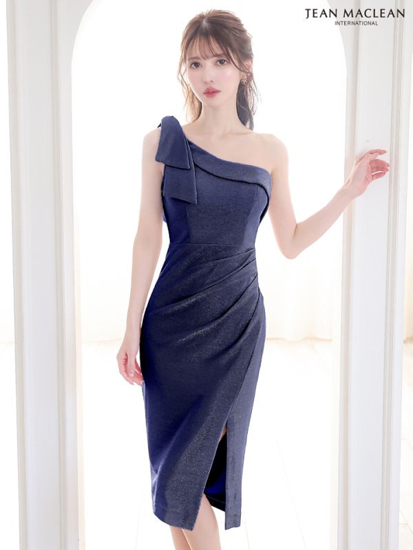 パープルネイビー モデル：ゆめ　身長：160cm　着用サイズ：Sサイズ