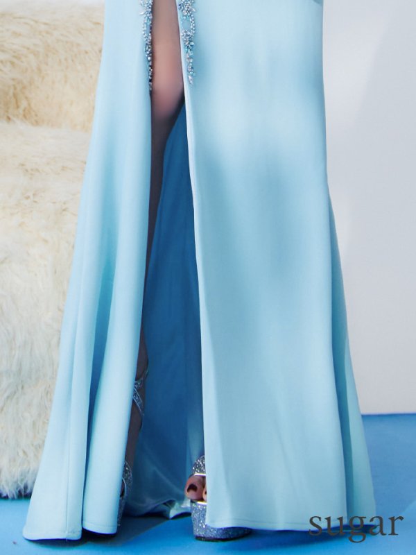 ライトブルー モデル:ゆめ 身長:160cm 着用サイズ:Sサイズ