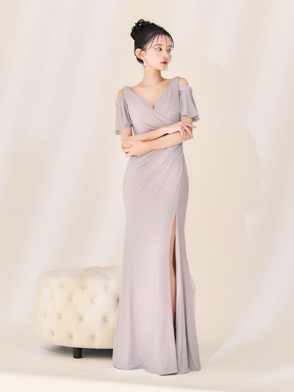 シャンパンローズ モデル：まおちゃる　身長：158cm　着用サイズ：Sサイズ