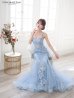 ブルー　モデル：ゆめ　身長：160cm　着用サイズ：Mサイズ