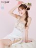 ホワイト　モデル：ゆめ　身長：160cm　着用サイズ：Sサイズ