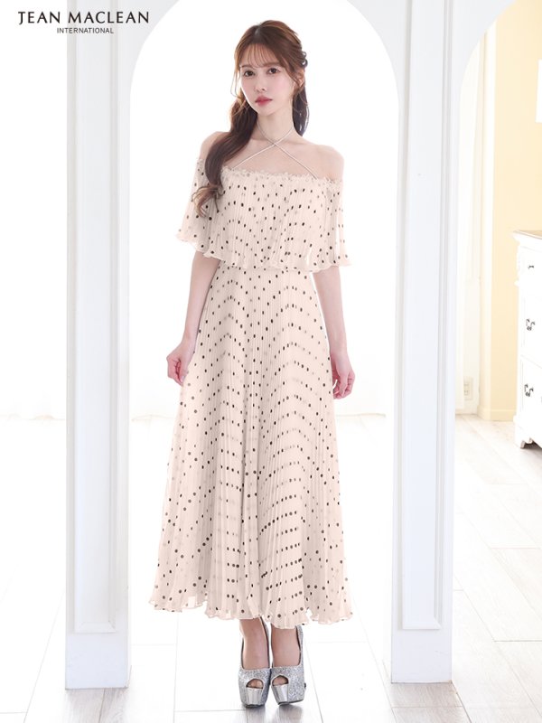 ベージュ　モデル：ゆめ　身長：160cm　着用サイズ：Sサイズ