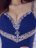 ダークブルー モデル：真優川咲　身長：158cm　着用サイズ：Sサイズ