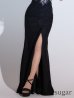 ブラック　モデル：真優川咲　身長：158cm　着用サイズ：Sサイズ