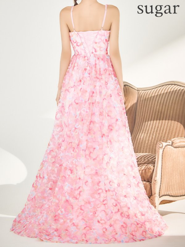 ピンク モデル:まりん 身長:164cm 着用サイズ:Sサイズ