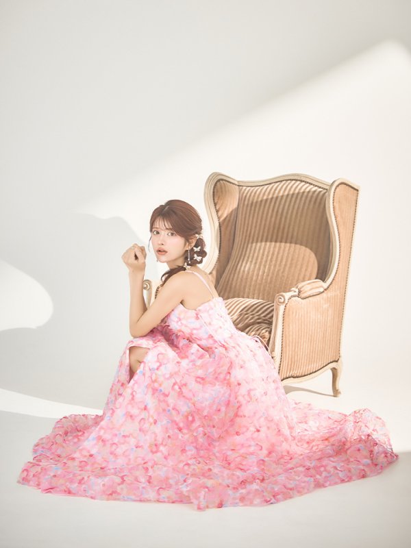 ピンク モデル:まりん 身長:164cm 着用サイズ:Sサイズ