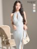 シルバー　モデル：まおちゃる　身長：158cm　着用サイズ：Sサイズ