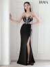ブラック モデル：まおちゃる　身長：158cm　着用サイズ：Mサイズ