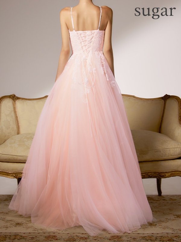 ピンク モデル：まりん　身長：164cm　着用サイズ：Mサイズ