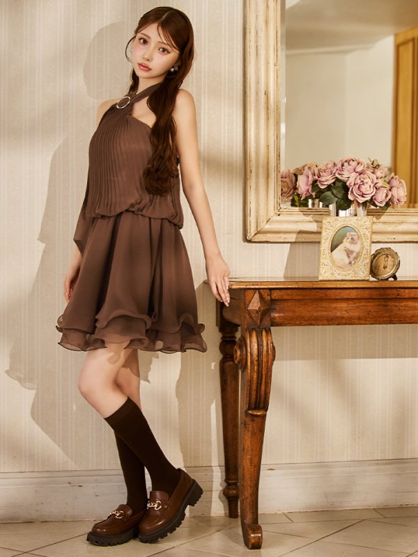 ブラウン　モデル：ももか　身長：156cm　着用サイズ：Sサイズ