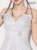 シルバー　モデル：如月れい　身長：156cm　着用サイズ：Sサイズ