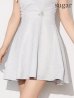 シルバー　モデル：如月れい　身長：156cm　着用サイズ：Sサイズ