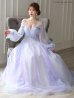 ブルーラベンダー　モデル：ゆめ　身長：160cm　着用サイズ：Mサイズ