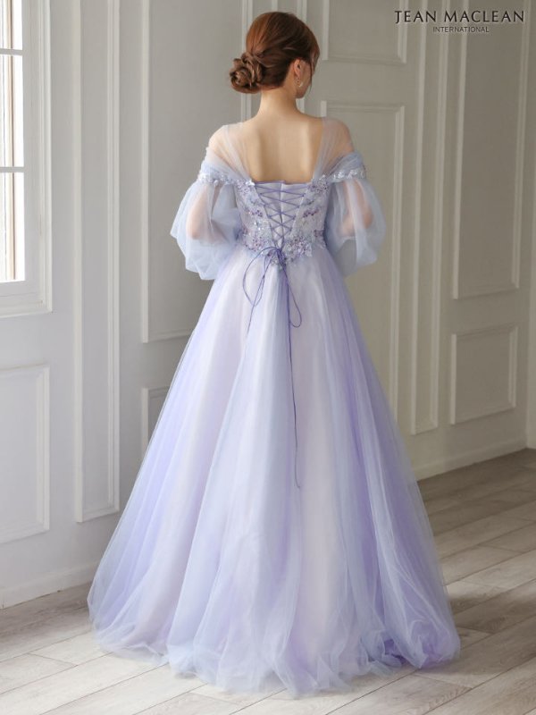 ブルーラベンダー　モデル：ゆめ　身長：160cm　着用サイズ：Mサイズ