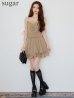グレージュ　モデル：ももか　身長：156cm　着用サイズ：Sサイズ