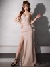 シャンパンゴールド モデル：真優川咲　身長：158cm　着用サイズ：Sサイズ
