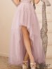 グレイッシュピンク モデル：三上悠亜　身長：159cm　着用サイズ：Sサイズ