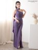 シャイニーパープル モデル：まおちゃる　身長：158cm　着用サイズ：Mサイズ