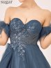ダスティーブルー　モデル：三上悠亜　身長：159cm　着用サイズ：Sサイズ