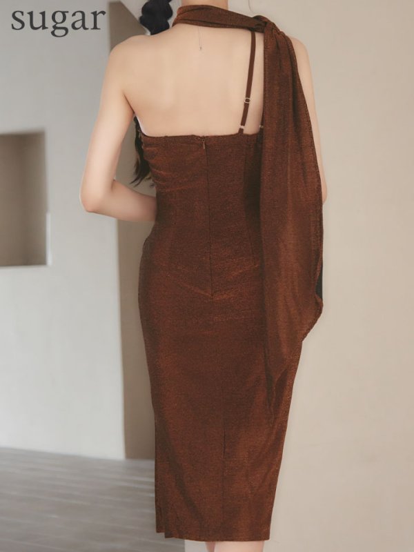 チョコブラウン モデル：まおちゃる　身長：158cm:Sサイズ